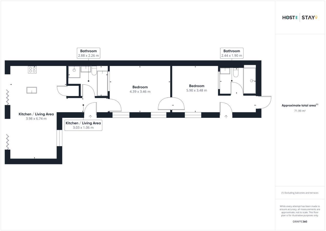Host & Stay - The Stables Yarm Exterior foto